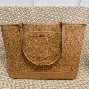 Jewell by Thirty-One Setter Cork Large Tote Bag